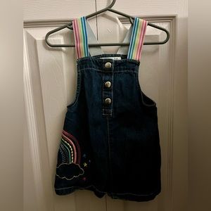 Denim rainbow jumper